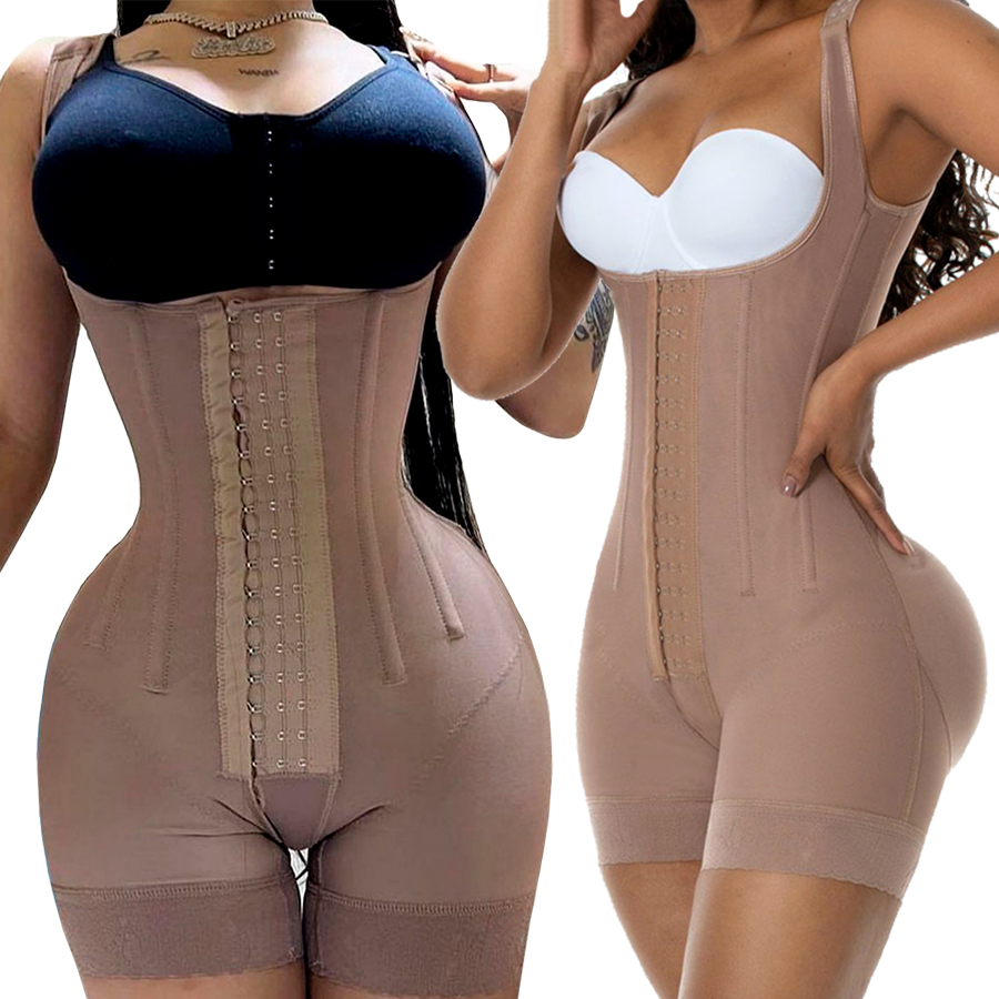 Fajas المشدات الكولومبية بعد ا - مراجعة Shapewear Bodysuit Firm وسعره
