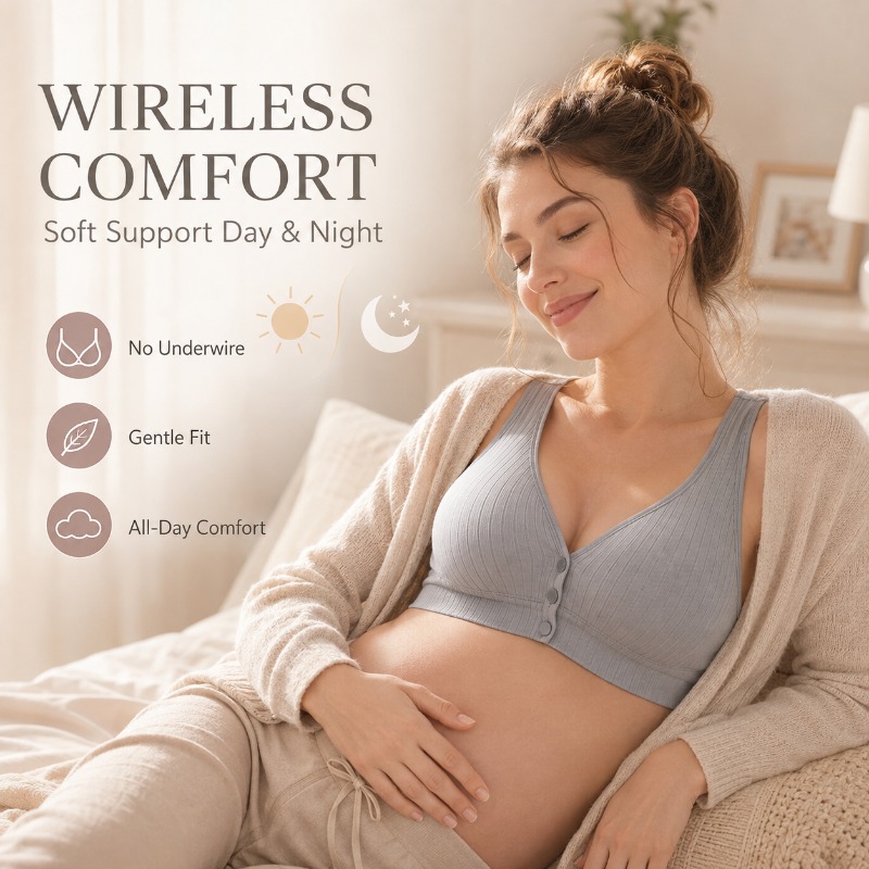 حمالة صدر للرضاعة للنساء، حمال - مراجعة Nursing Bra Sleep وسعره